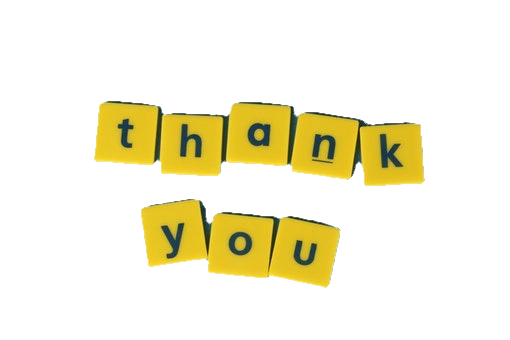 In this example, we get rid of the background in a JPG/JPEG picture that spells out the gratitude words "thank you" using scribble letters. We remove the cyan color "#2ba4cf" and 30% of other similar cyanish tones. We deal with the grainy and shadowy pixels at the edges of scribble letters by smoothing the transparent pixels over a 3-pixel radius. (Source: Pexels.)