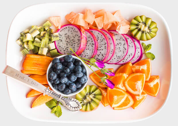 This example crops the left side of a JPG photo of a healthy dish. Because height option is left empty, it uses the entire height for cropping.