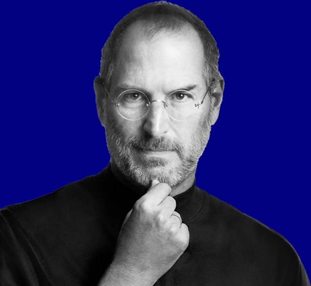 In this example, we convert a PNG image of Steve Jobs with transparent regions to a JPG image. As JPG images don't have transparency, we fill the transparent regions with a navy-blue color.